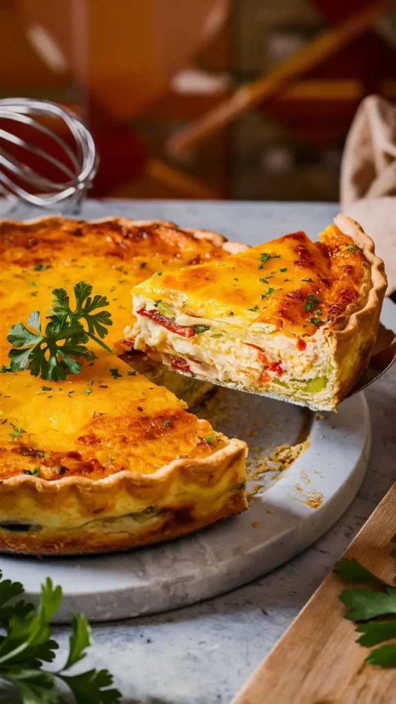 Tortilla Quiche Bake
