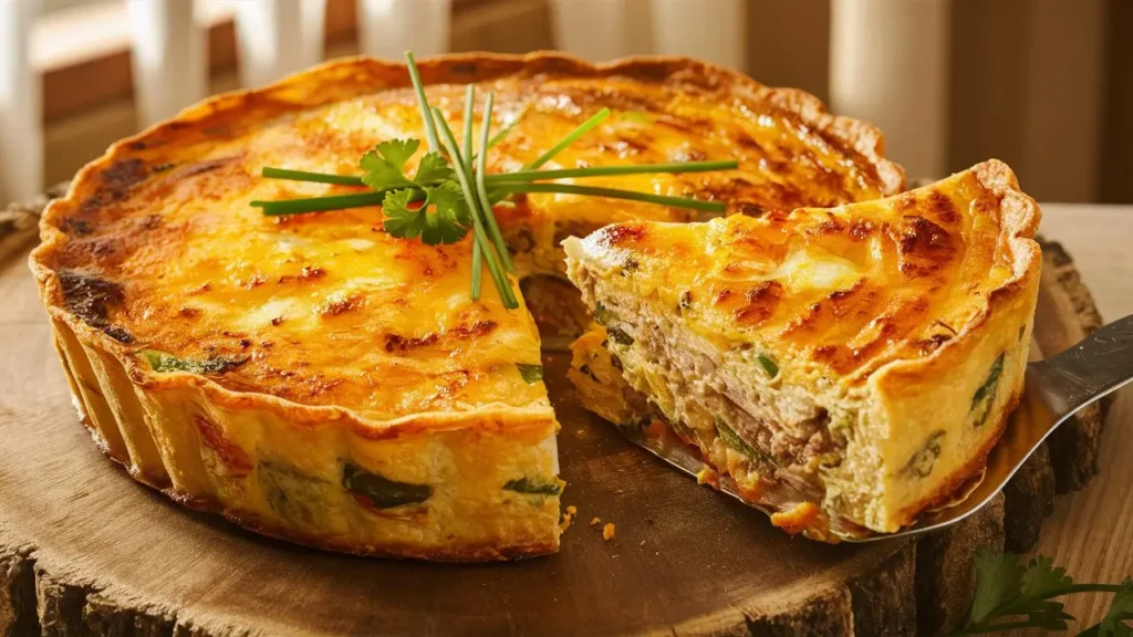 Tortilla Quiche Bake