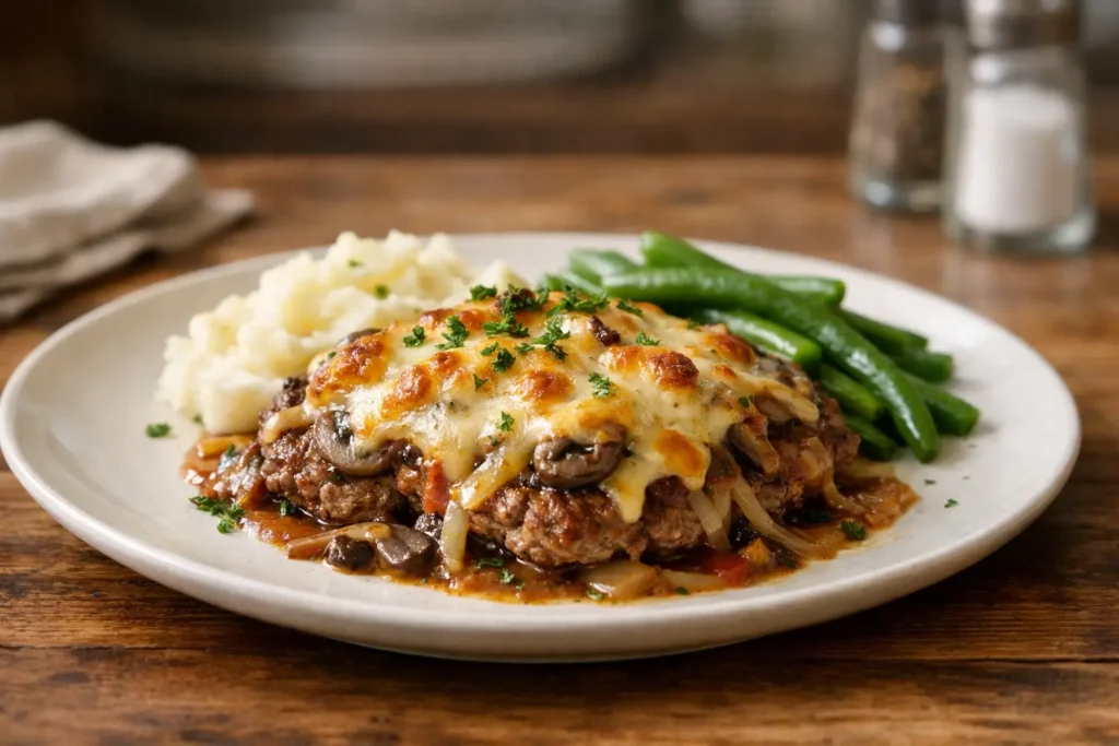 Amish Hamburger Steak Bake