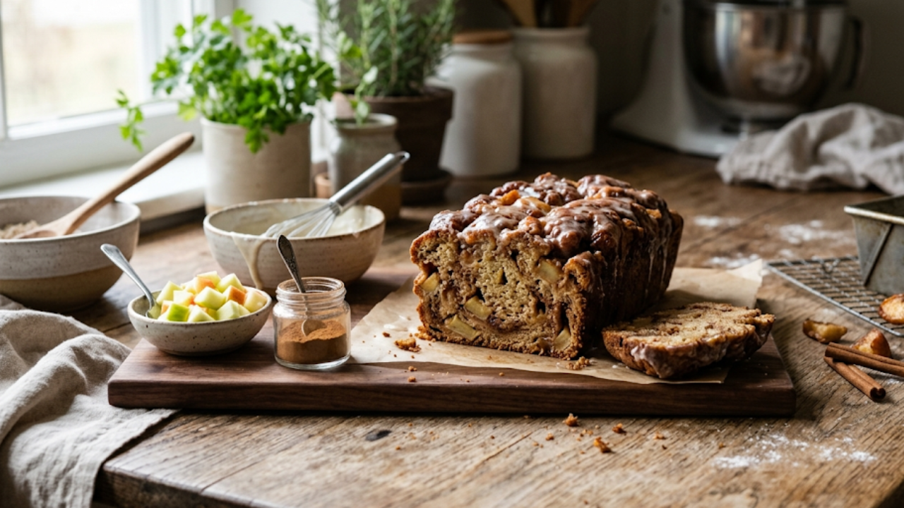 Apple Fritter Bread