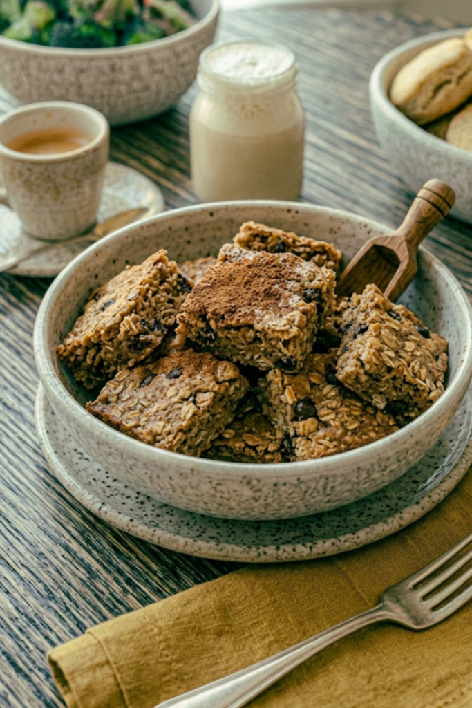 Banana Oatmeal Bars