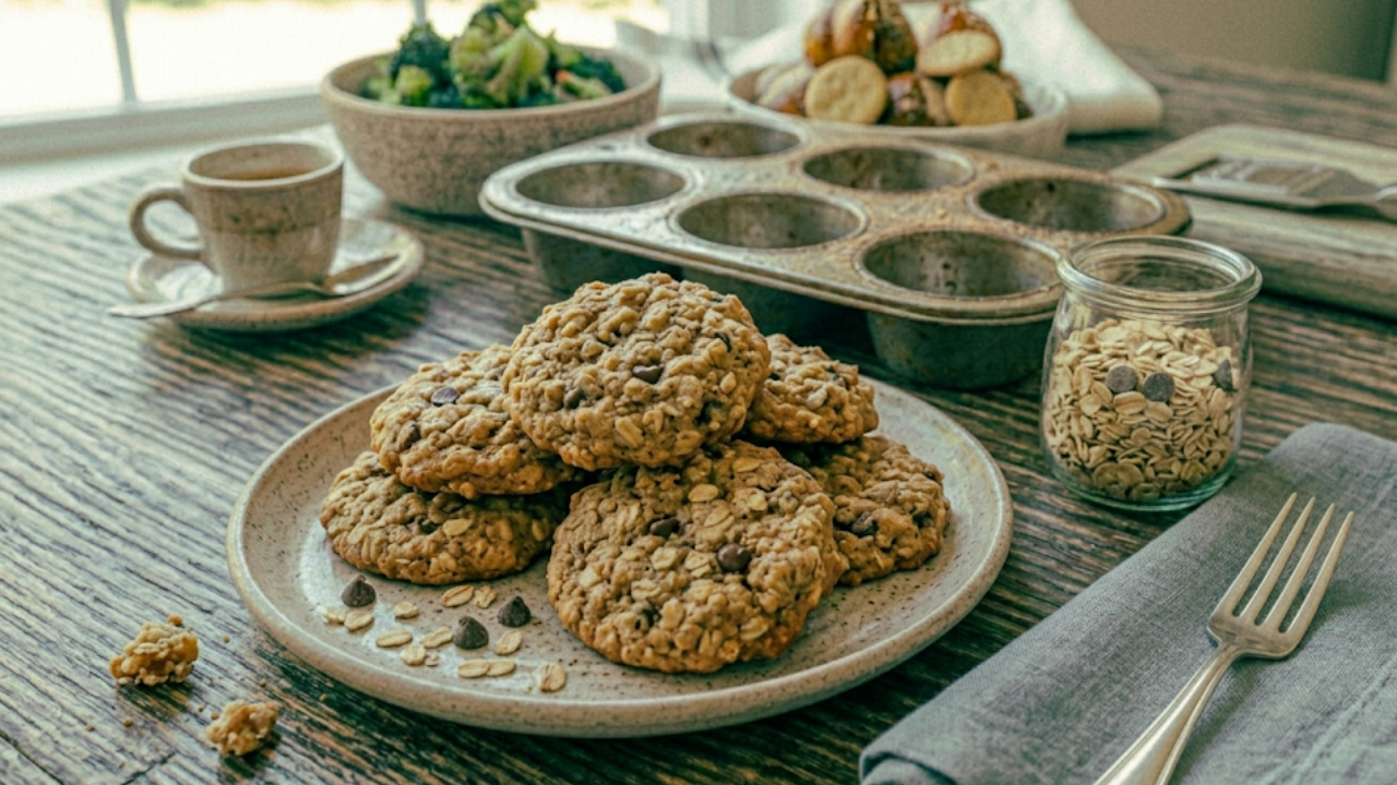 Banana Oatmeal Cookies
