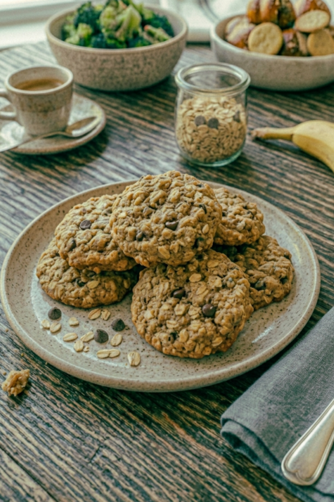 Banana Oatmeal Cookies