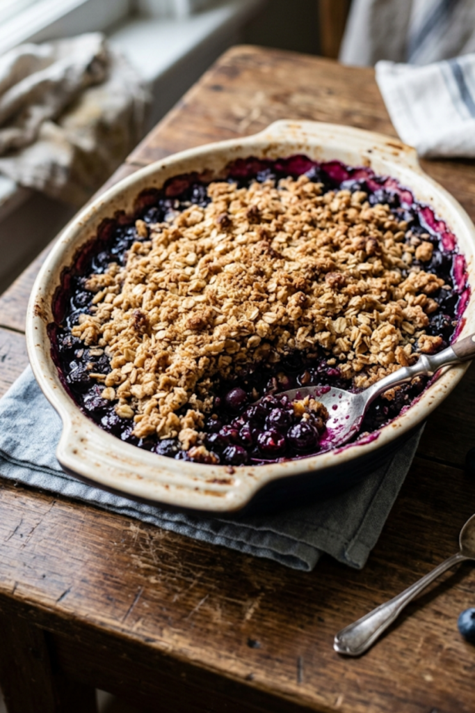 Blueberry Crumble