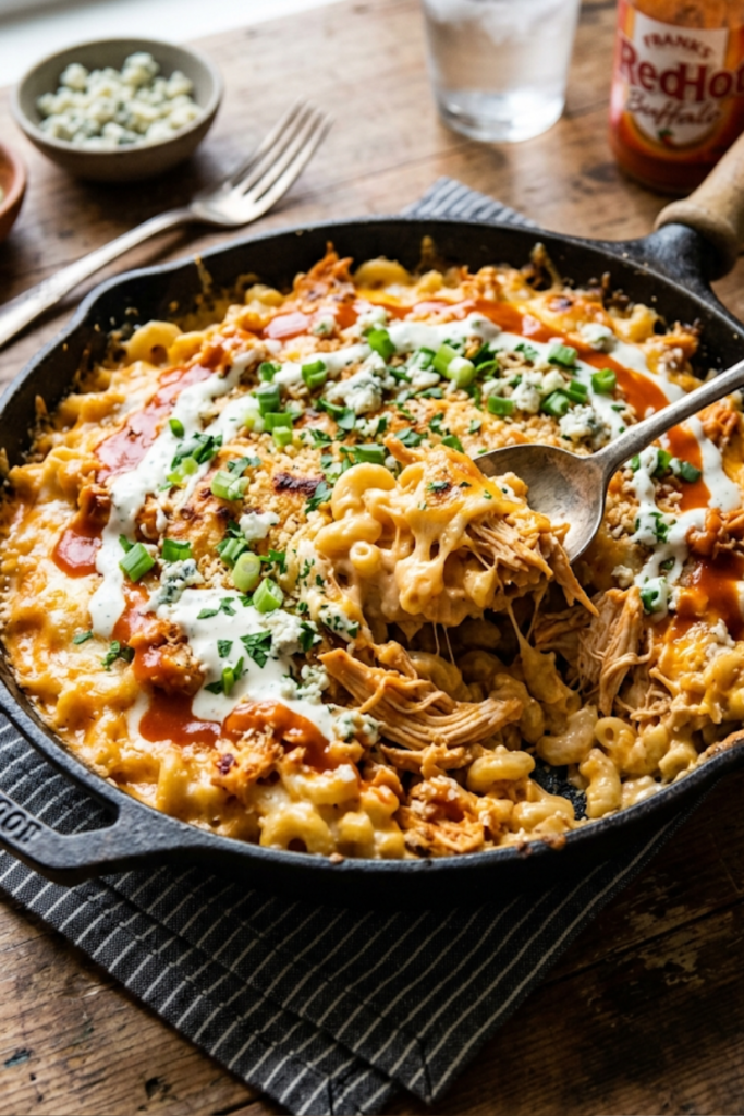 Buffalo Chicken Mac and Cheese
