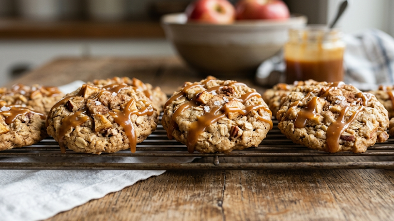 Caramel Apple Cookies