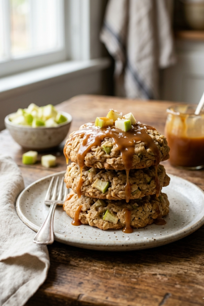 Caramel Apple Cookies