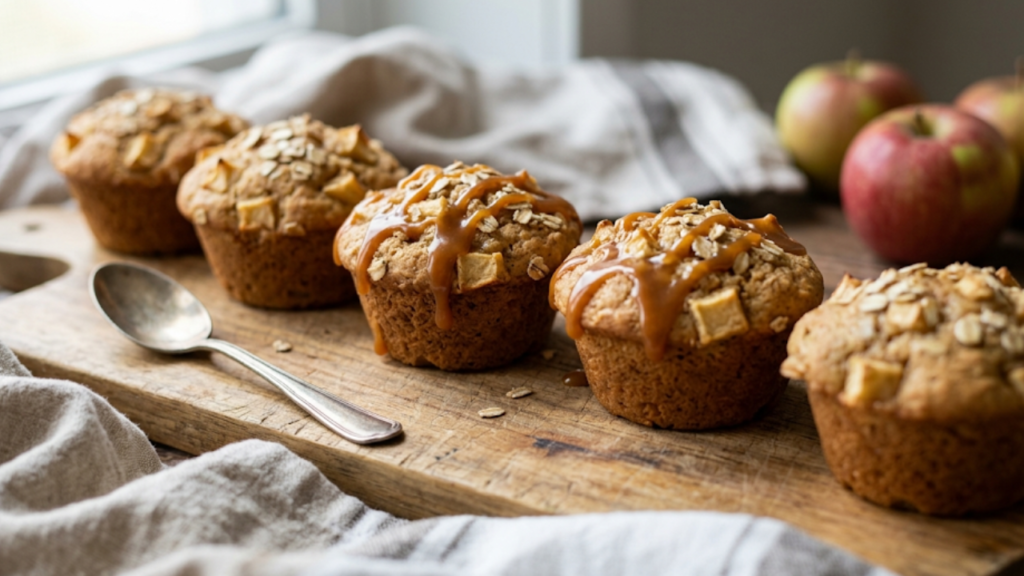 Caramel Apple Muffins