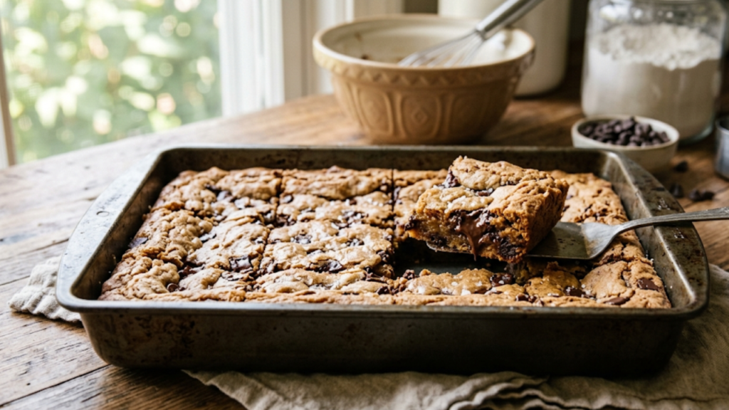 Chocolate Chip Cookie Bars