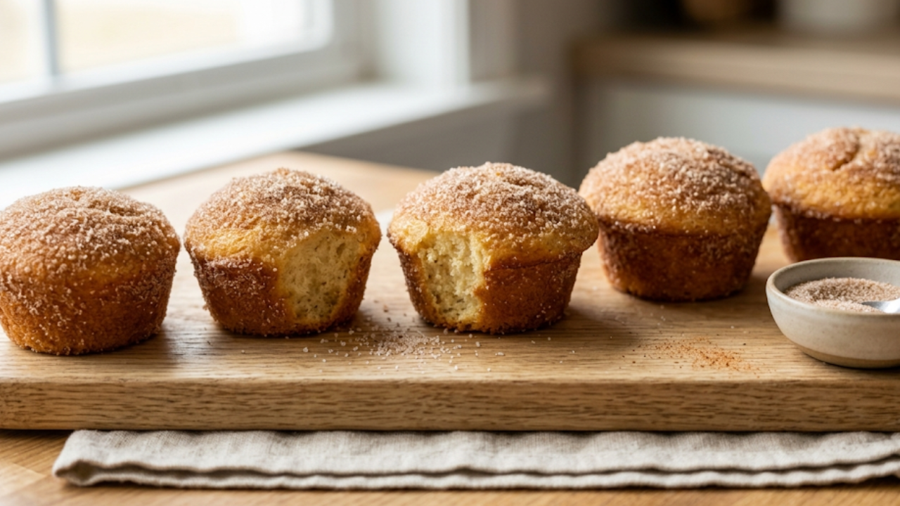 Cinnamon Sugar Donut Muffins