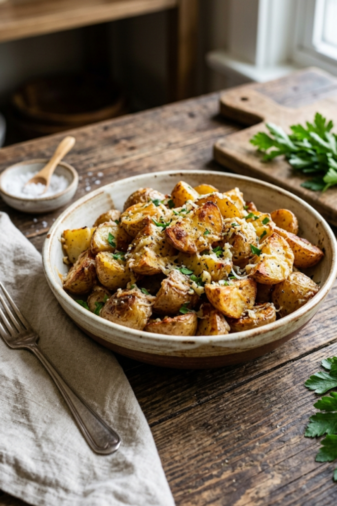 Garlic Parmesan Potatoes