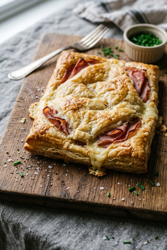 Ham and Cheese Puff Pastry