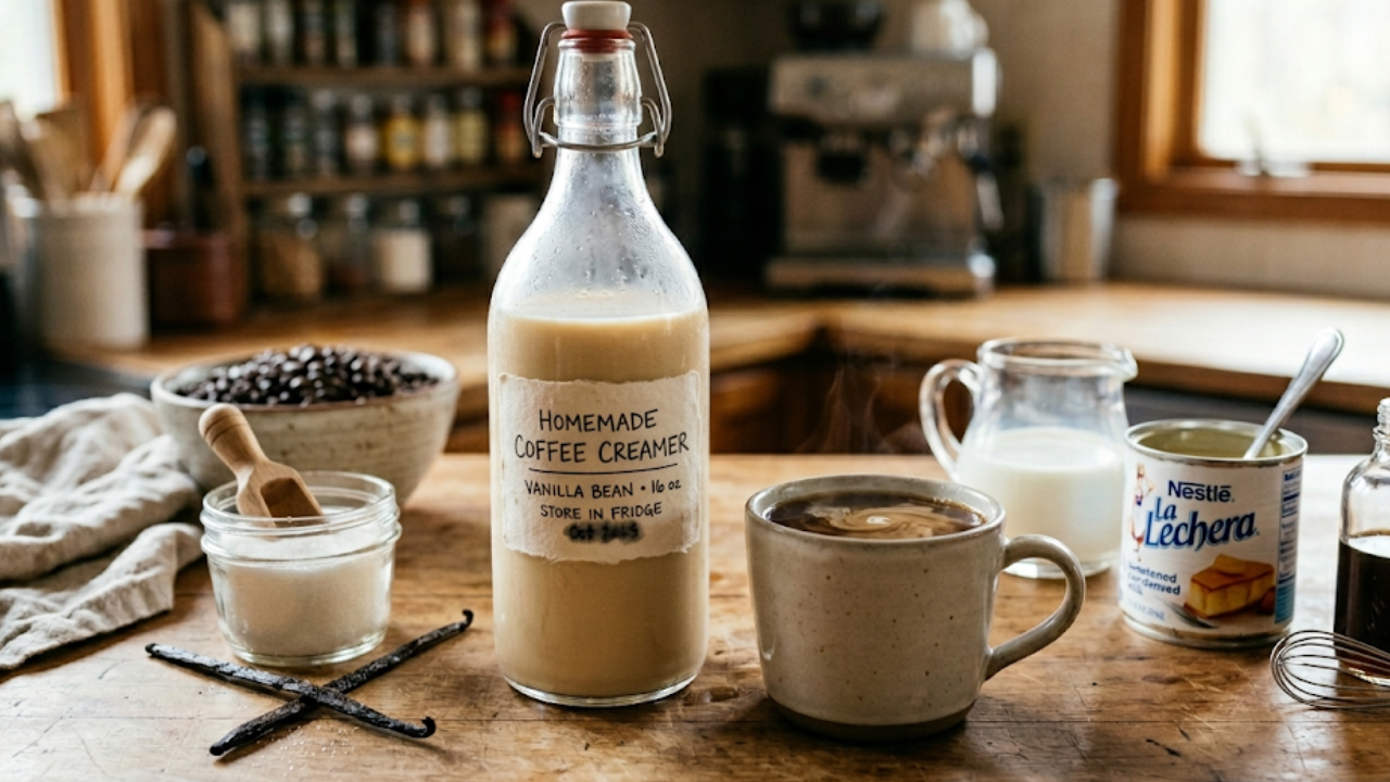 Homemade Coffee Creamer Recipe