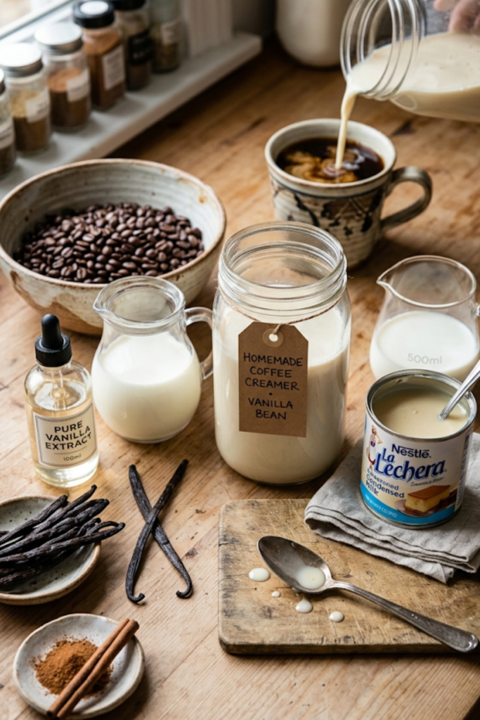Homemade Coffee Creamer Recipe