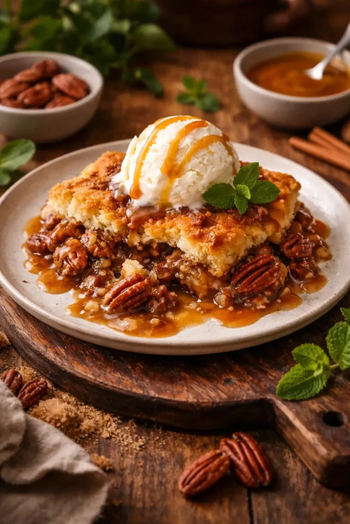 Pecan Pie Cobbler