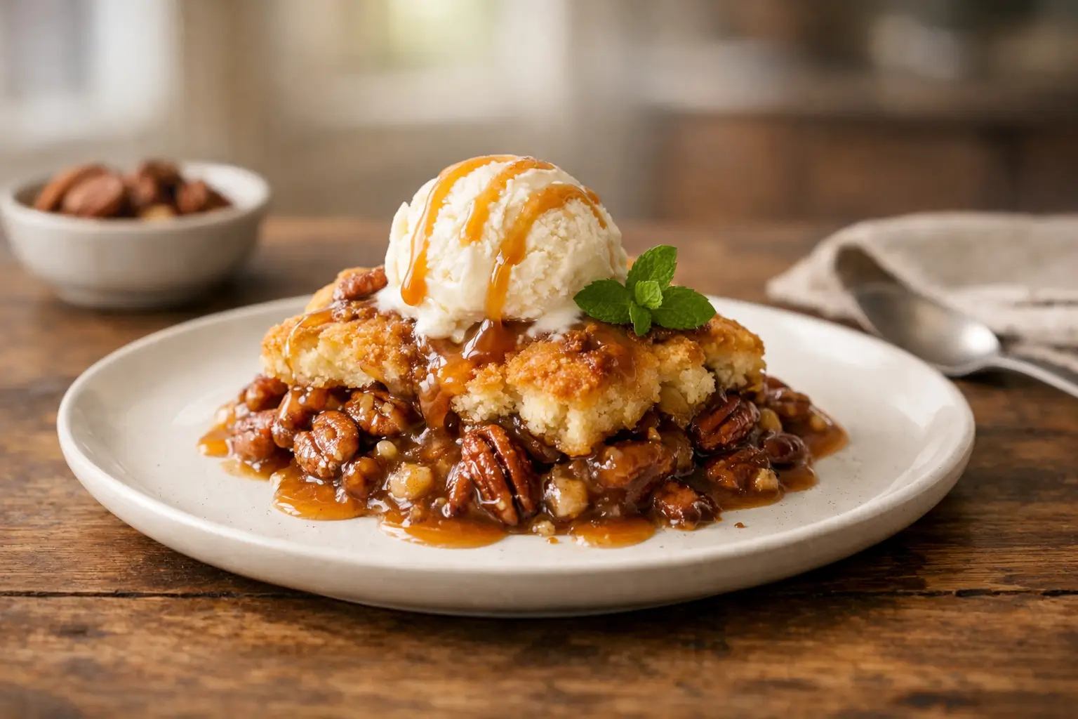 Pecan Pie Cobbler