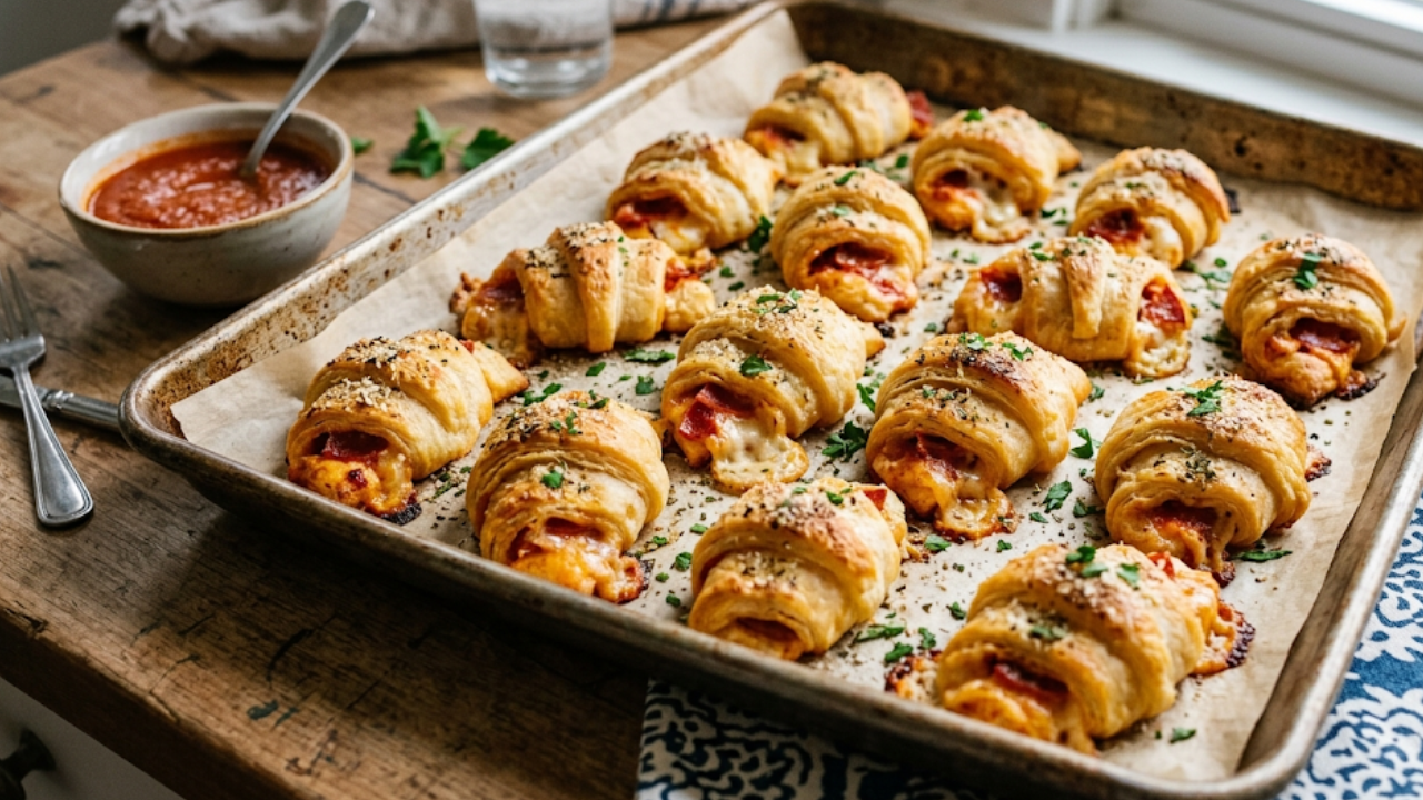 Pizza Rolls with Crescent Rolls