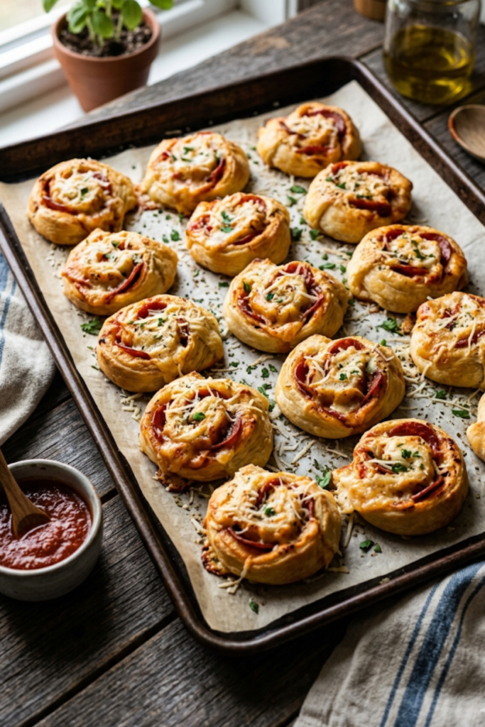 Pizza Rolls with Crescent Rolls