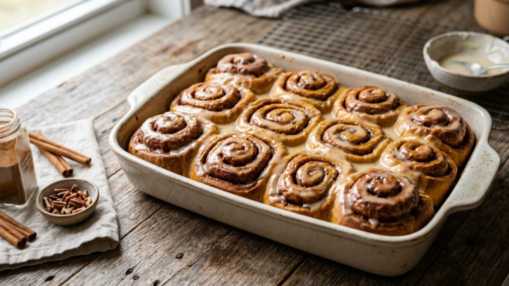 Pumpkin Cinnamon Rolls