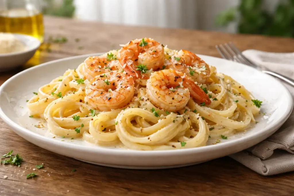 Shrimp Alfredo Pasta Recipe