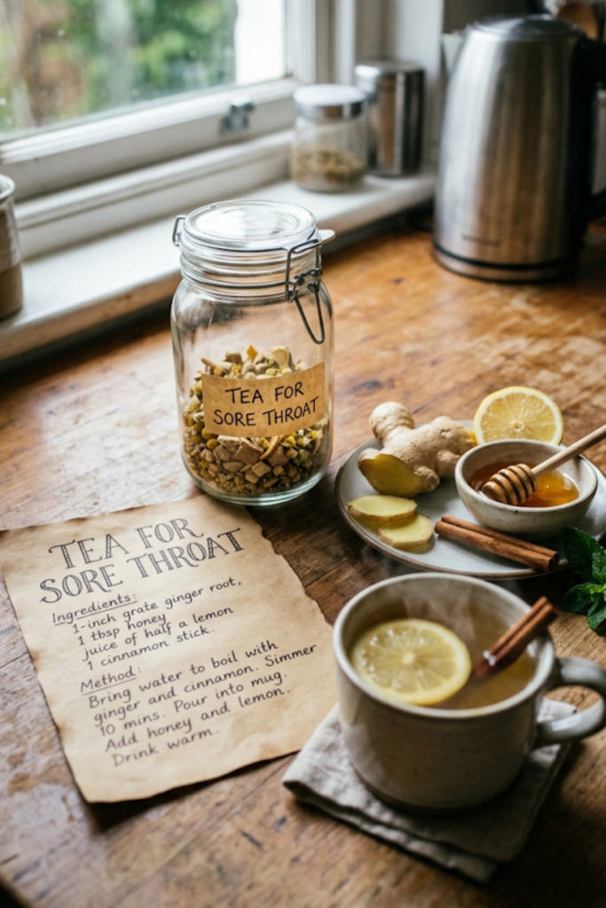 Tea for Sore Throat