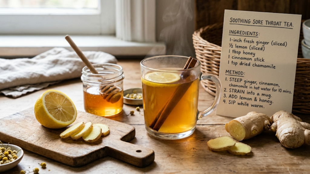 Tea for Sore Throat