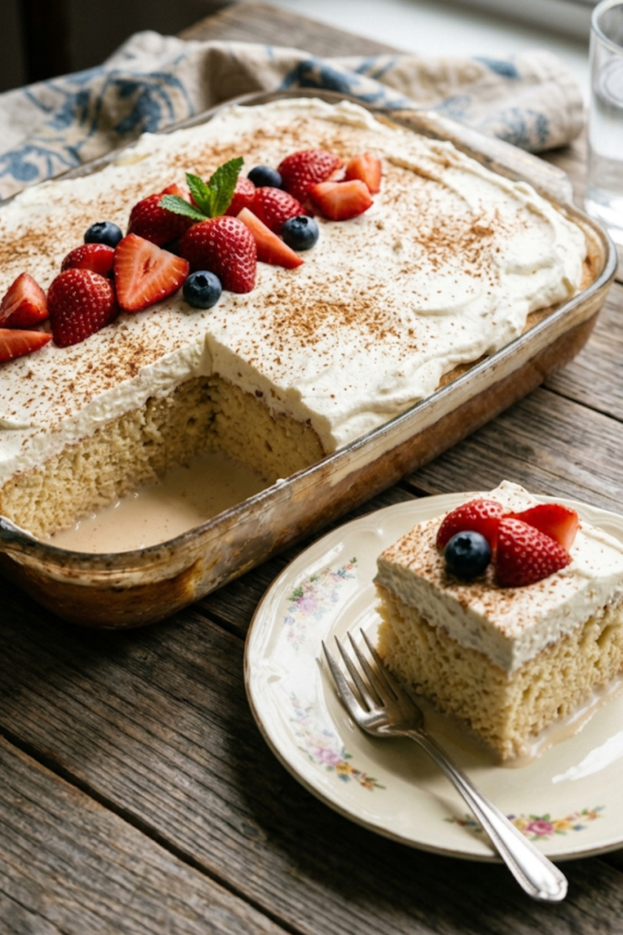Tres Leches Cake Recipe