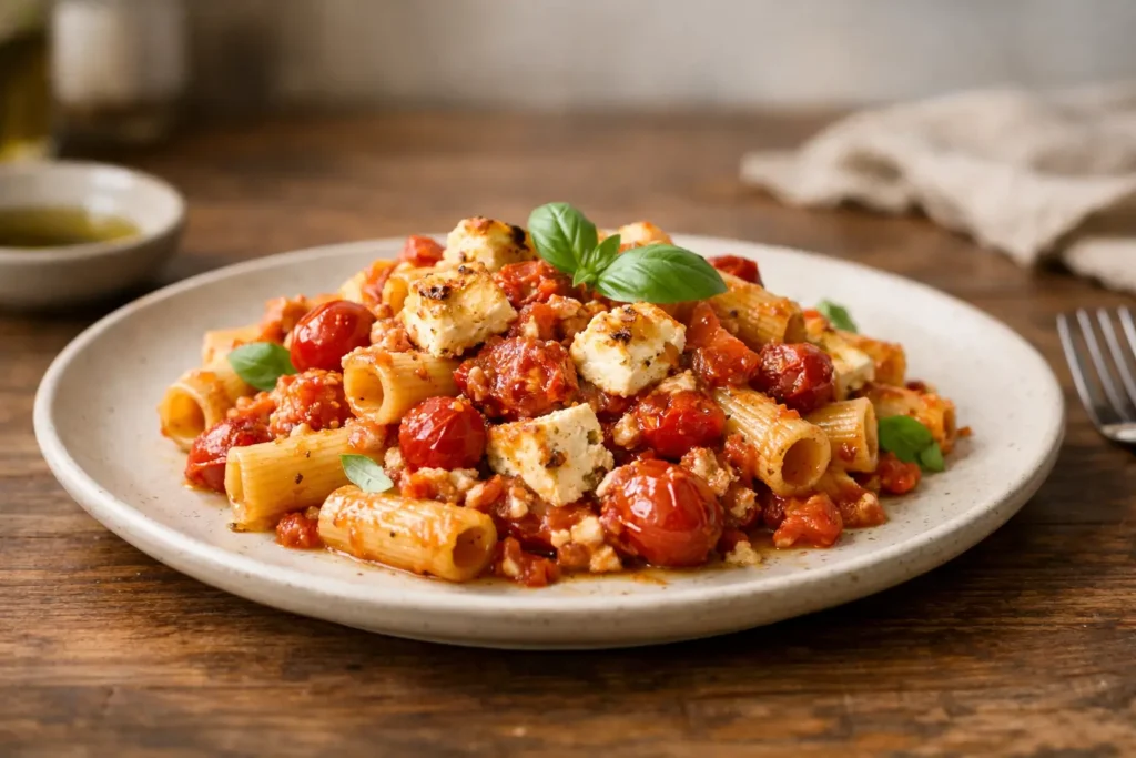 Baked Feta Pasta Recipe