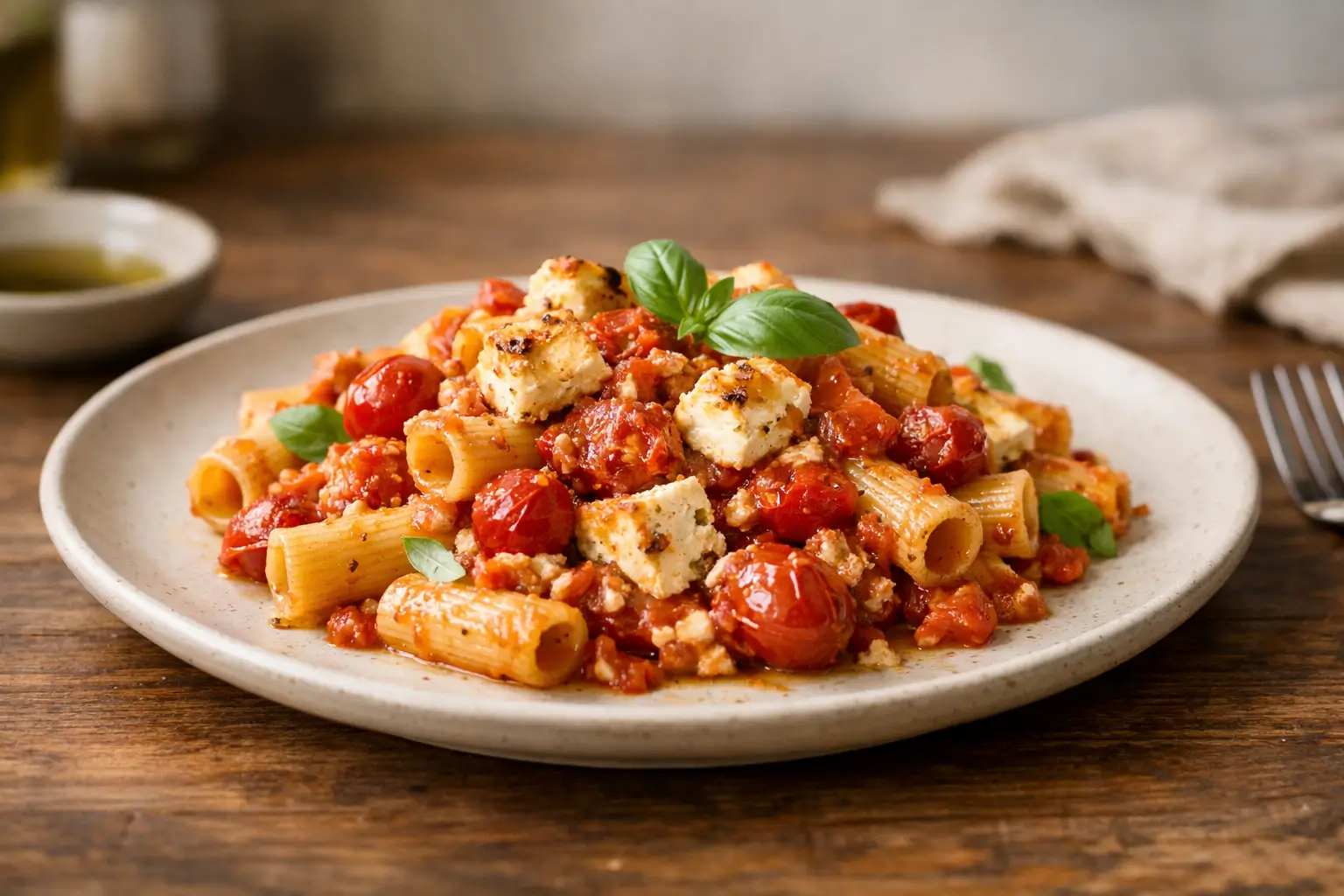 Baked Feta Pasta Recipe