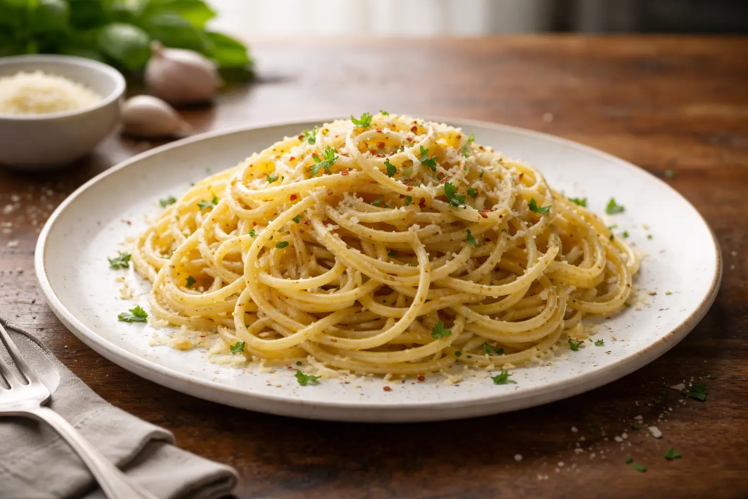 Butter Garlic Pasta
