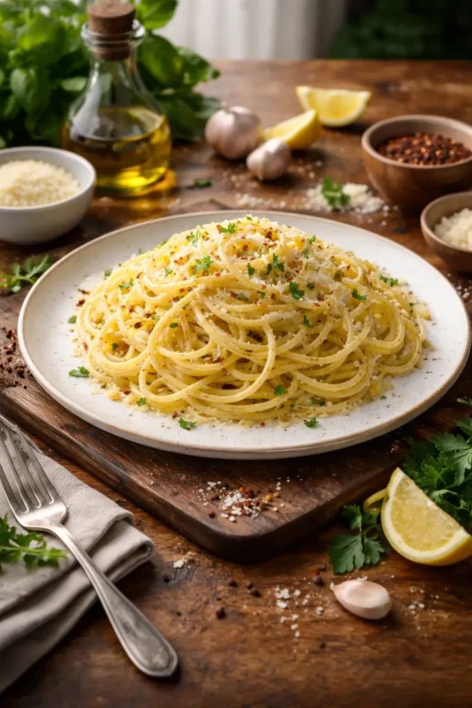 Butter Garlic Pasta