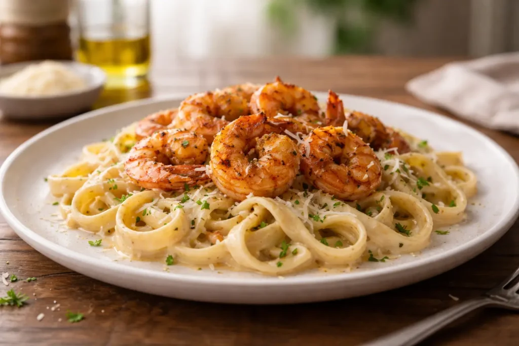 Cajun Shrimp Alfredo