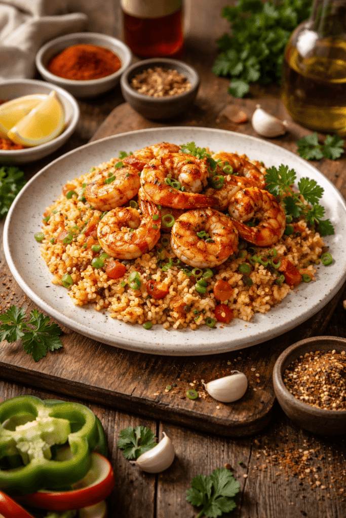 Cajun Shrimp and Rice