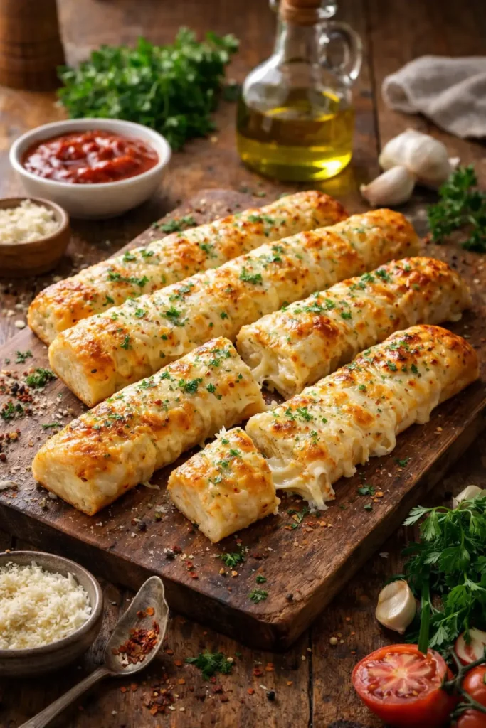 Cheesy Breadsticks Recipe