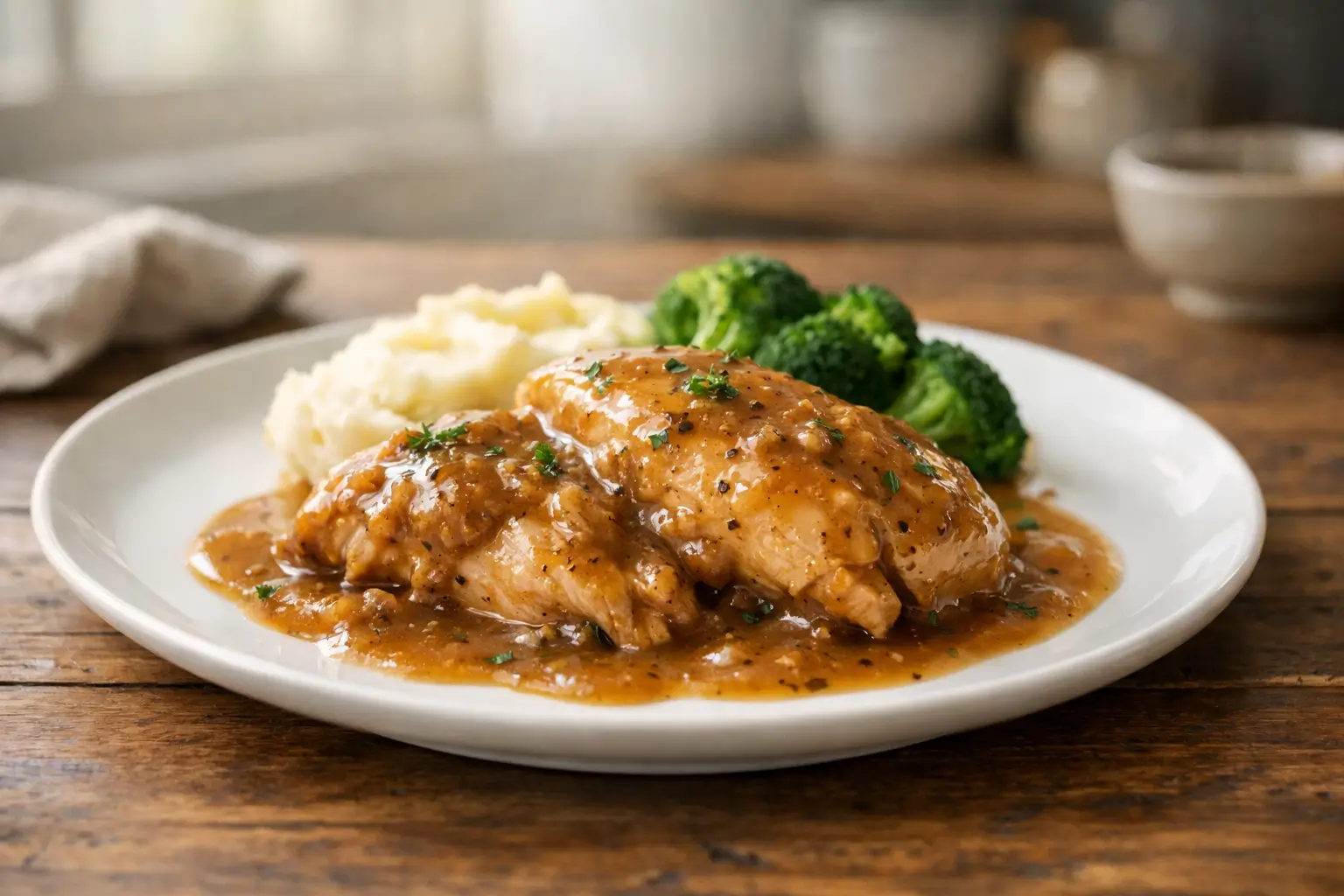 Chicken and Gravy Crockpot Recipe
