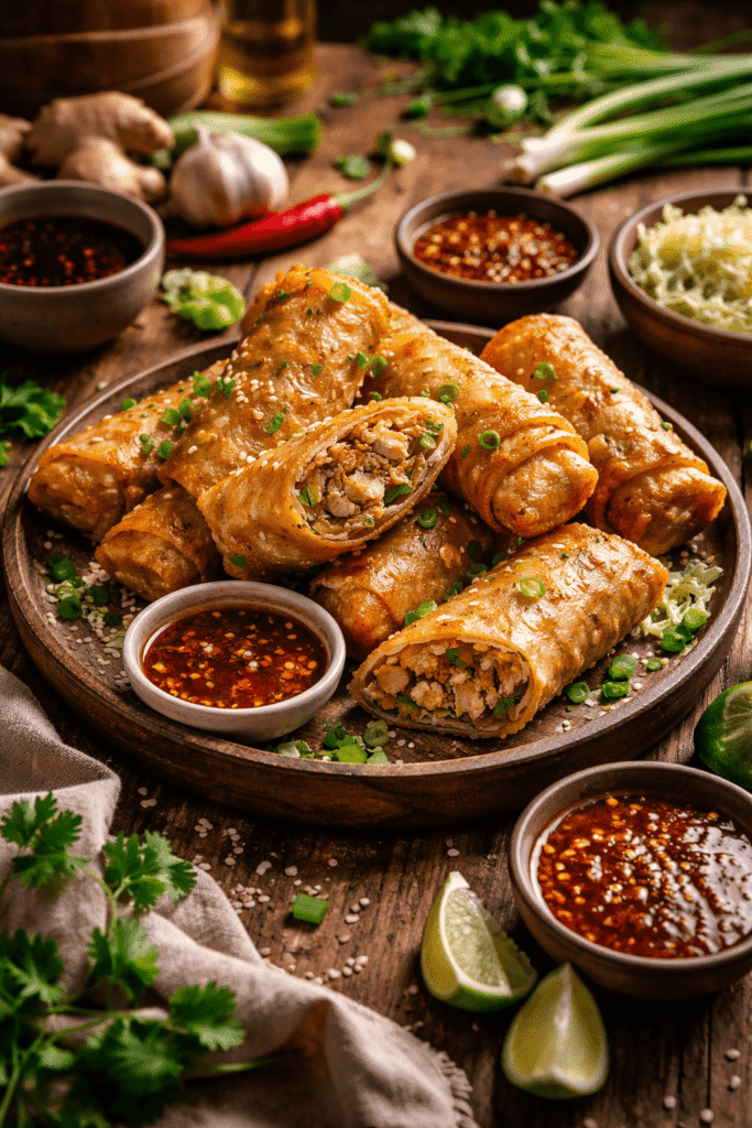 Chicken Egg Rolls