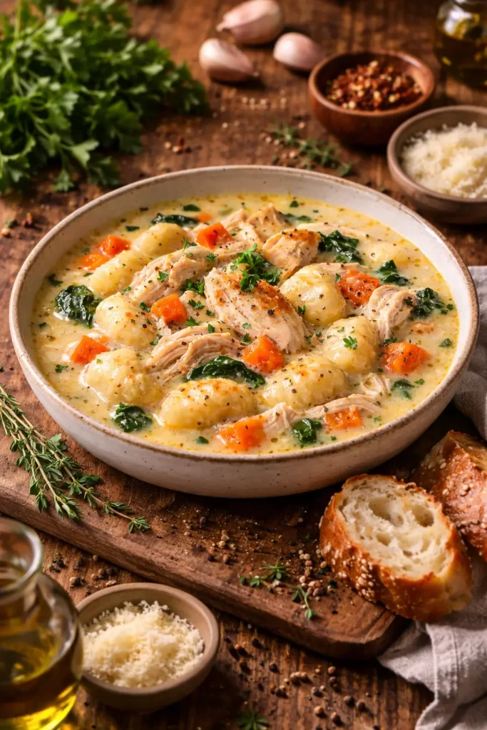Chicken Gnocchi Soup