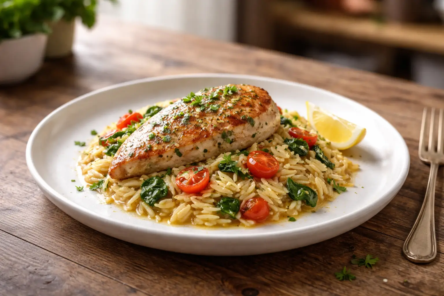 Chicken Orzo