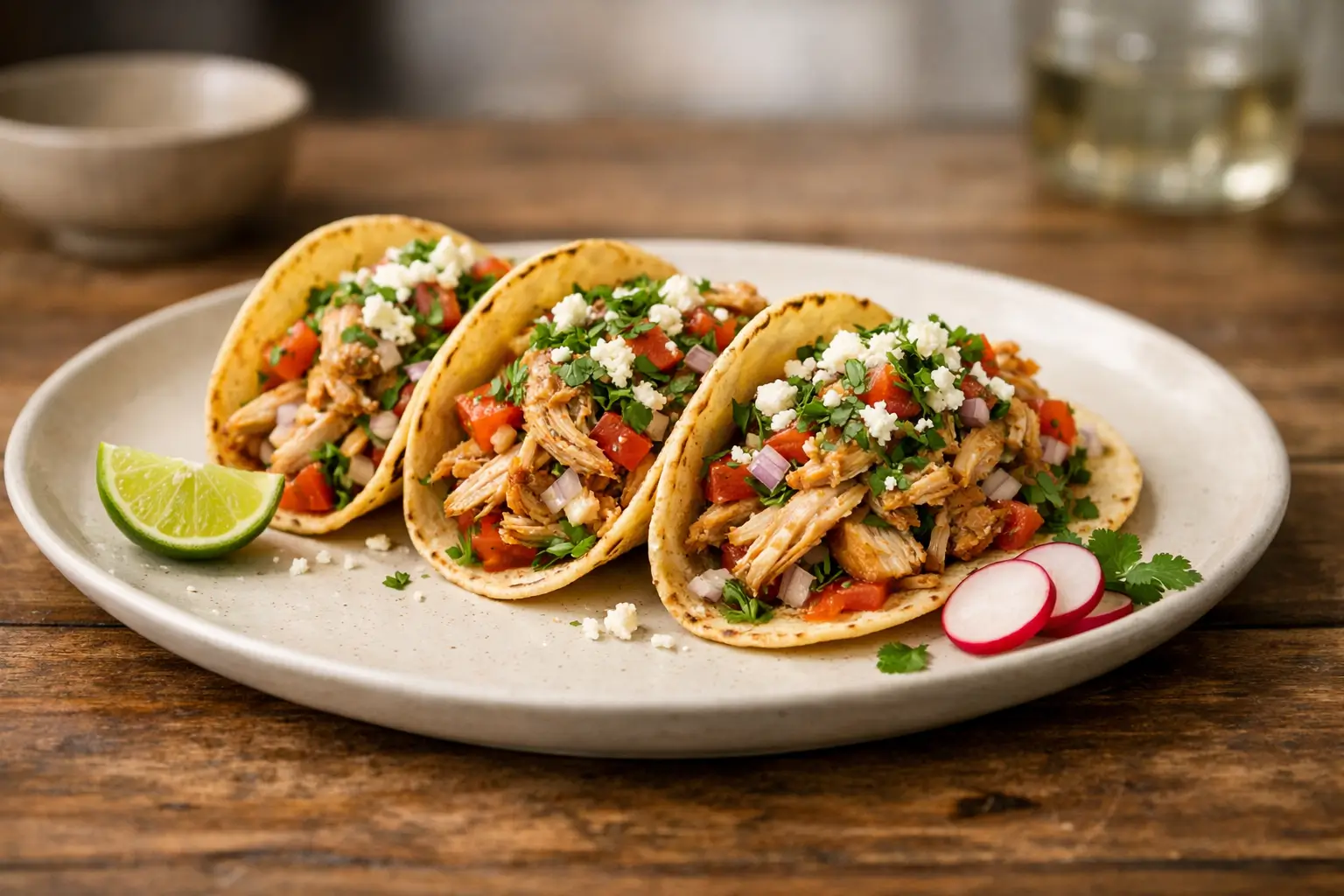 Chicken Tacos with Rotisserie Chicken