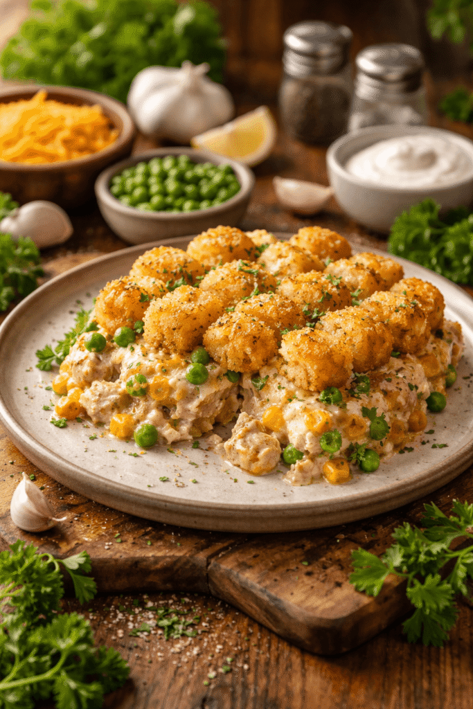 Chicken Tater Tot Casserole