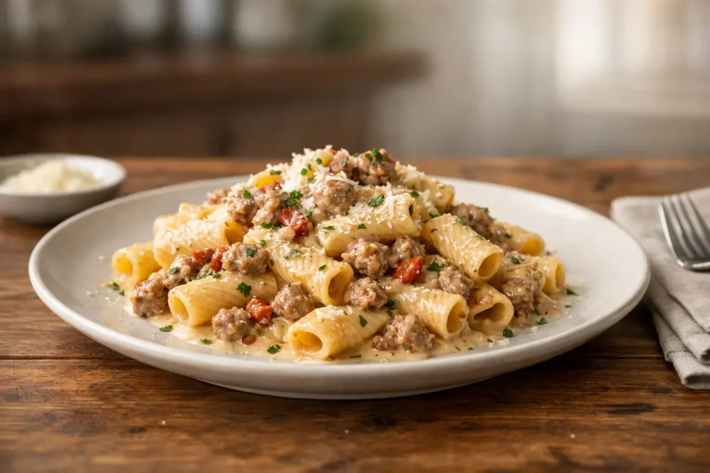 Creamy Italian Sausage Pasta Recipe