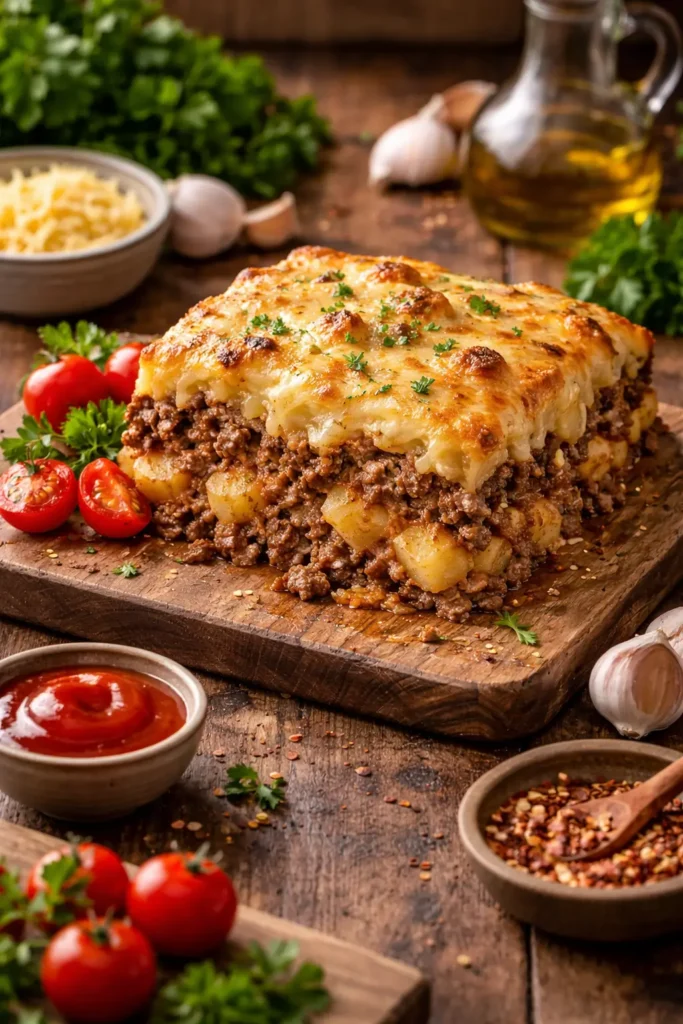 Hamburger and Potato Casserole