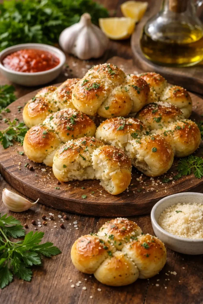 Homemade Garlic Knots Recipe