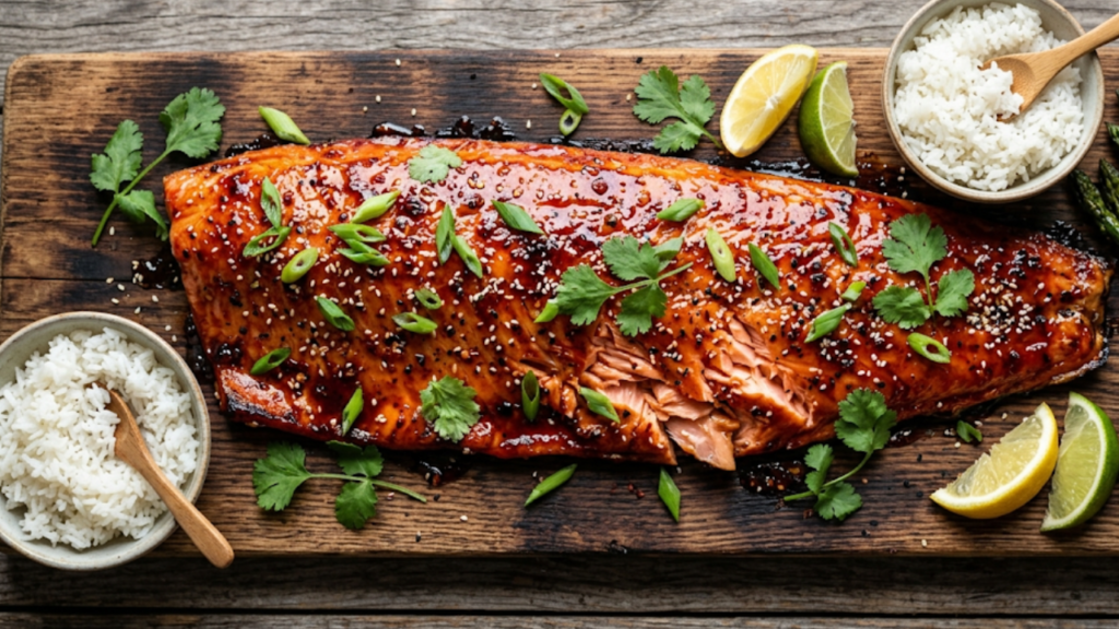 Honey Sriracha Salmon