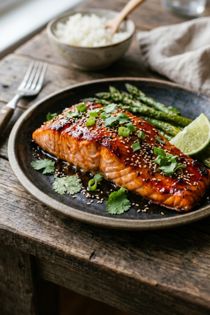 Honey Sriracha Salmon