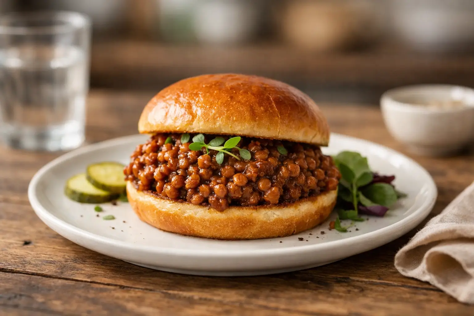 Lentil Sloppy Joes