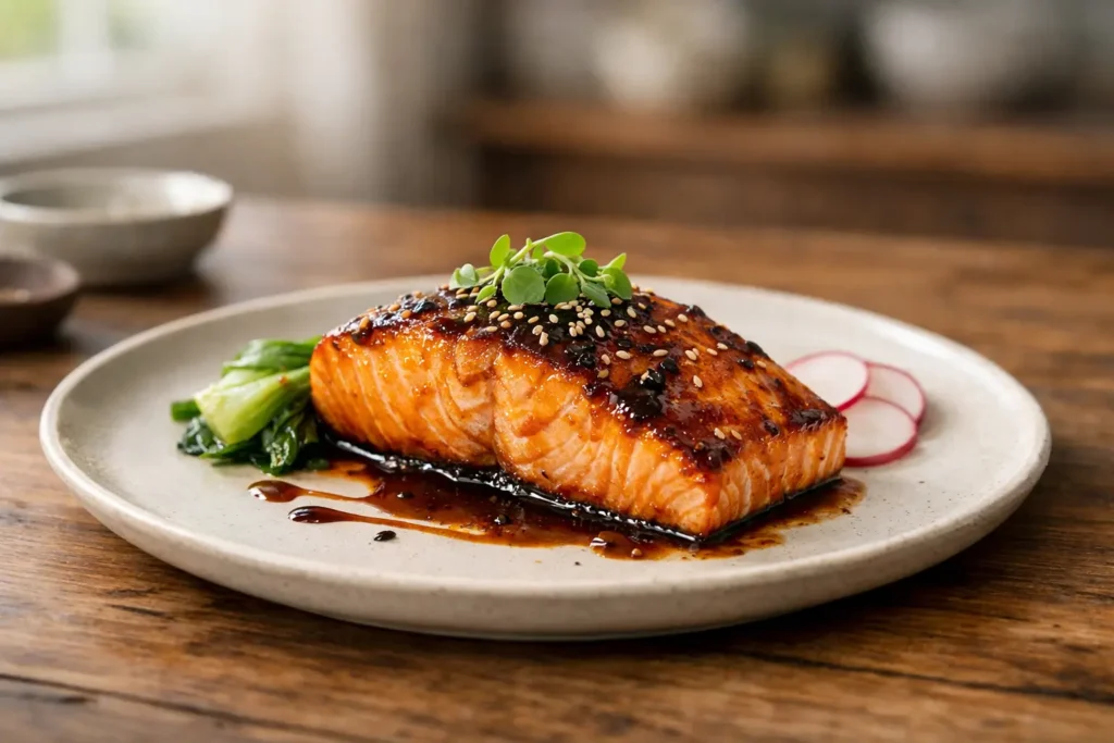 Miso Glazed Salmon
