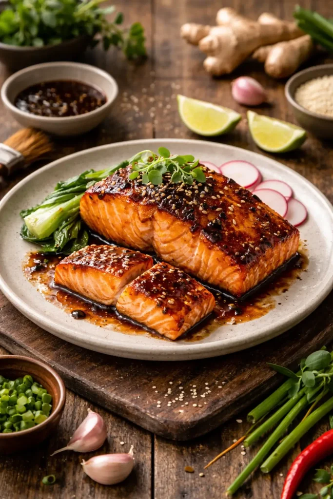 Miso Glazed Salmon
