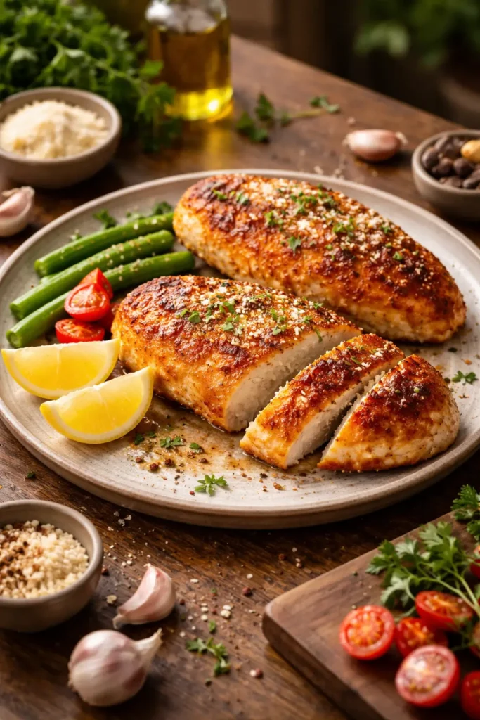 Parmesan Crusted Chicken