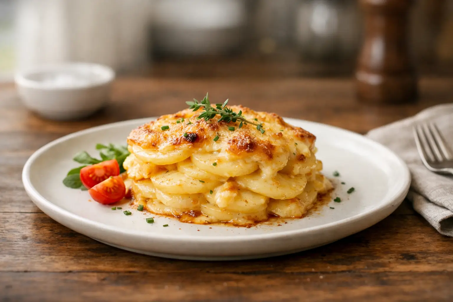 Easy Scalloped Potatoes